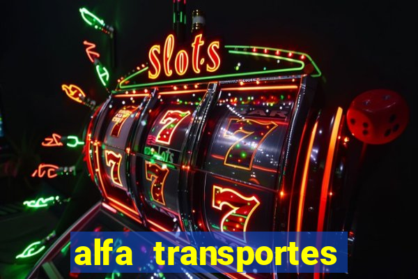 alfa transportes novo hamburgo